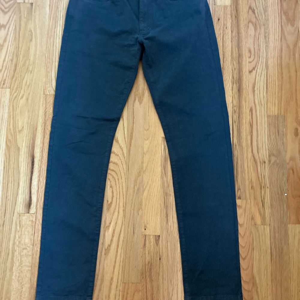 Men’s casual steel dark gray pants 32w 34L pants